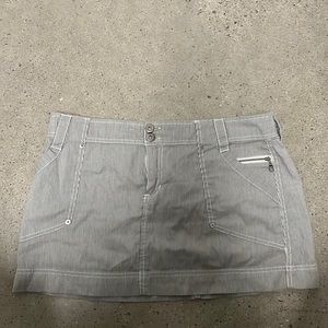 old navy y2k pinstripe skirt